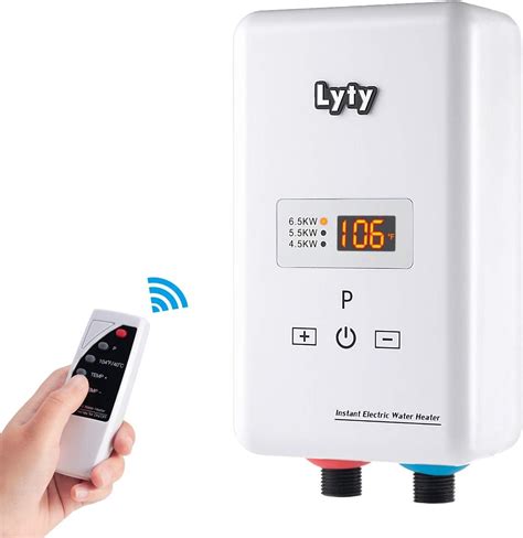 remote controlled hot water heater